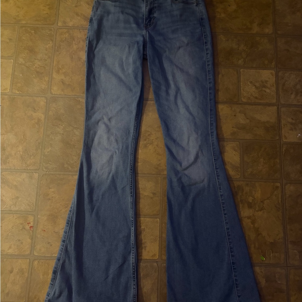 Hollister Women's Denim Flare Jeans